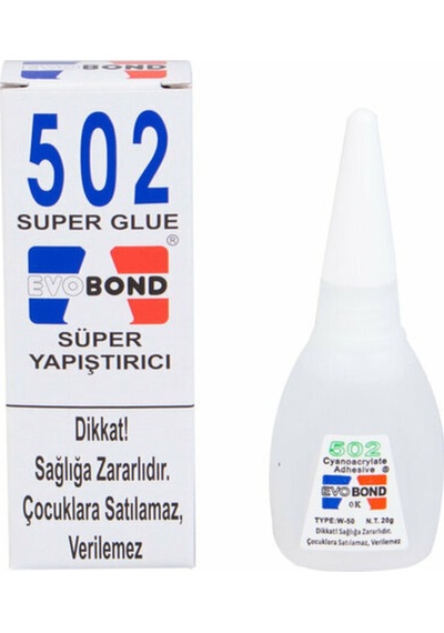 502 Japon Yapıştırıcı 20gr Kutu 50 Adet