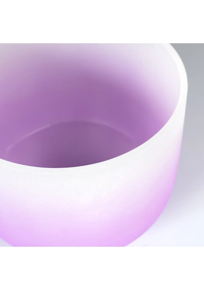 Sela 20cm Kristal Singing Bowl - Crown Chakra - Si 432hz Seccu8b