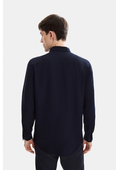 Backandbond Lacivert Regular Fit Modern Gömlek