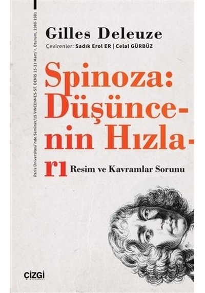 Spinoza: Düşüncenin Hızları - Resim ve Kavramlar Sorunu - Gilles Deleuze - Çizgi Kitabevi