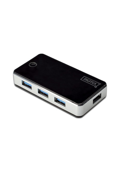 Digitus Da-70231 4 Port USB 3.0 Çoklayıcı Hub- Güç Adaptörlü