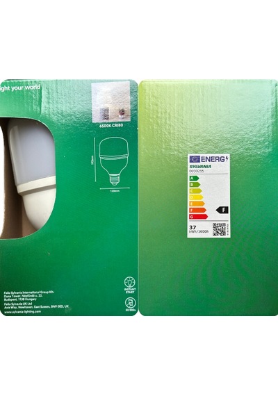 Sylvania 37w 6500k Beyaz Işık E27 Duylu Kalın Duy Torch Led Ampul