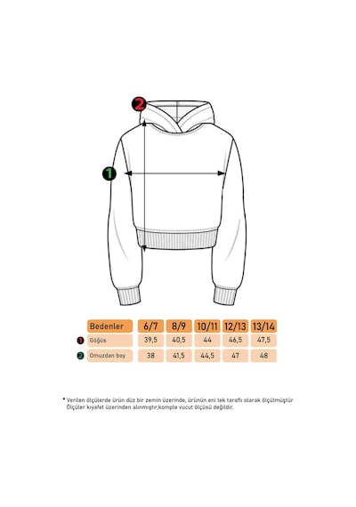 Toontoy Kız Çocuk Kapüşonlu Kadife Sweatshirt Koyu Mavi