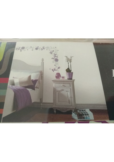 Mix&Match Floral Kendinden Yapışkanlı Dekoratif Duvar Süsü N11.183