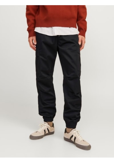 Jack & Jones Jack&jones 12258324 Jpstkane Jjroupe Jogger Cargo Pantolon Siyah