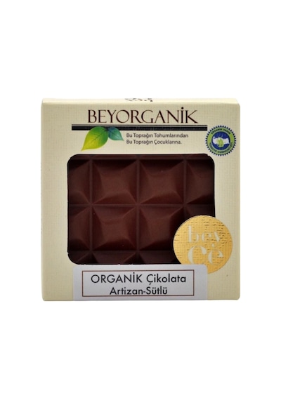 Organik Çikolata Artizan - Sütlü 40 G
