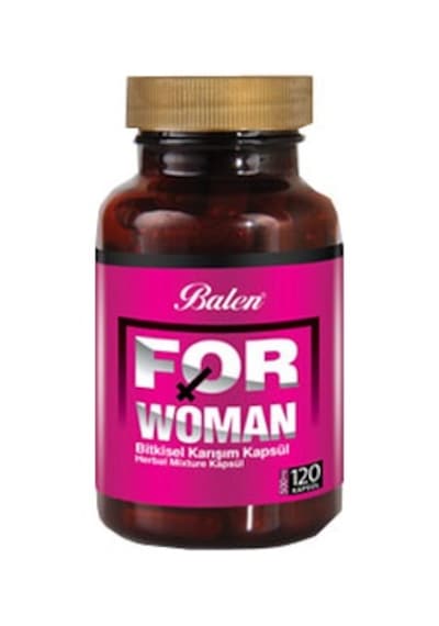 Balen For Woman Bitkisel Karışım 120 Kapsül 500 MG