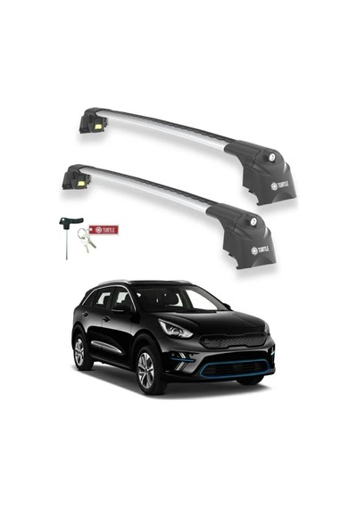 Turtle Kia Niro De 2017-2022 Ara Atkı Air2 Gri