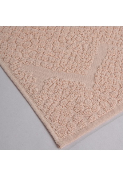 Velune Pamuk Banyo Havlusu Pembe 90x150 Cm Çok Renkli