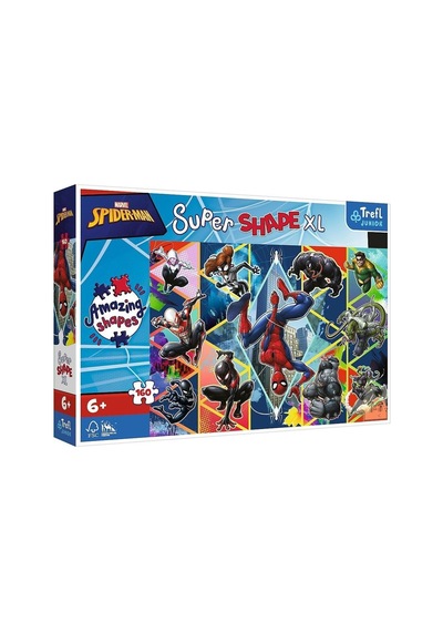 Puzzle-50024 Spiderman 160 Parça Çocuk Puzzle