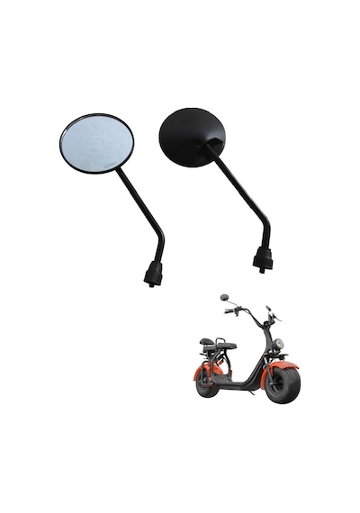 Volta Se-03 Max Elektrikli Motosiklet Aynası Siyah Ayna Takim