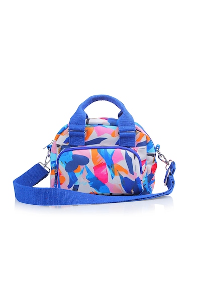 Kore Tarzı Çanta Crossbody, Desenli Kadın Omuz Çantası