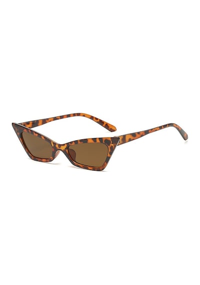 Wide Vintage & Retro Güneş Gözlüğü Leopar