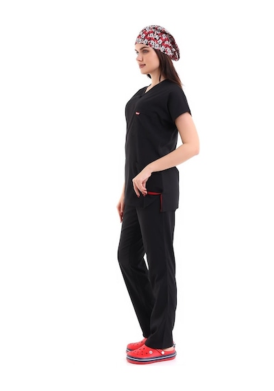 Bflex Unisex Likralı Yarasa Kol Takım - 6403 Siyah-6911 6403 Siyah Soft