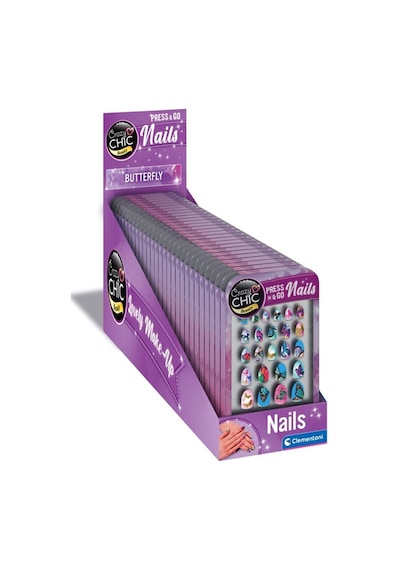 18898 Crazy Chic - Tak Ve Git Tırnaklar - Kelebek - Izbp-890183