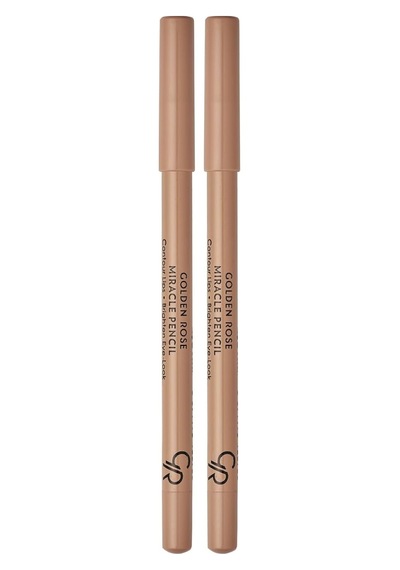 Miracle Pencil Contour Lips Ruj Brighten Eye-look Dudak Kalemi 2li Paket Genel