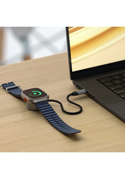 Satechi Usb-c Magnetic Hızlı Şarj Kablo Apple Uyumlu Watch  Uzay Grisi ST-QCAWM