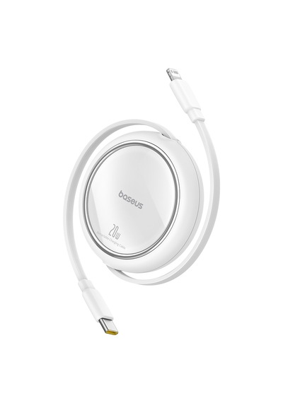 Baseus Free2pull 20w Usb-c To Lightning Kablo, Beyaz 100 Cm