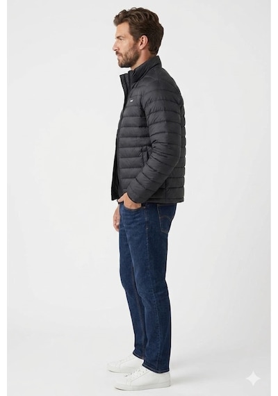 Levi's Regular Fit Kuş Türü Erkek Mont 600 Fp Koyu Siyah