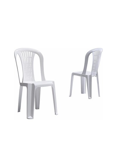 Arvenlive 4-6 Adet Gardelia Plastik Sandalye Lüx Kolsuz Plastik Sandalye