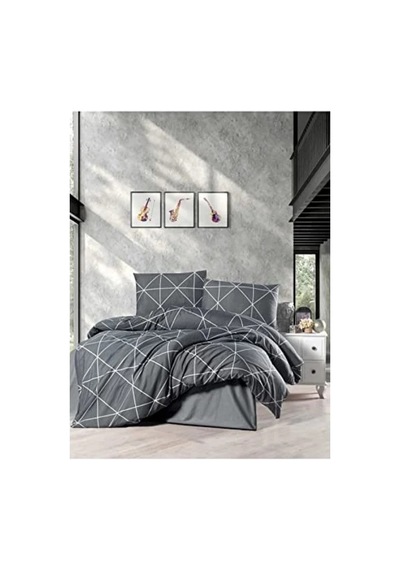 Çift Kişilik Nevresim Takımı - 200x220 Cm, Yüksek Kalite Ab Siyah Kedi