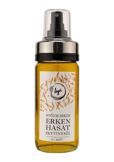 İlya Organik Erken Hasat Soğuk Sıkım Zeytinyağı Spray Şişe 200 ML