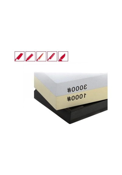 Çift Taraflı Bileme Taşı, 1000/3000 Kum İle Keskinleştirme
