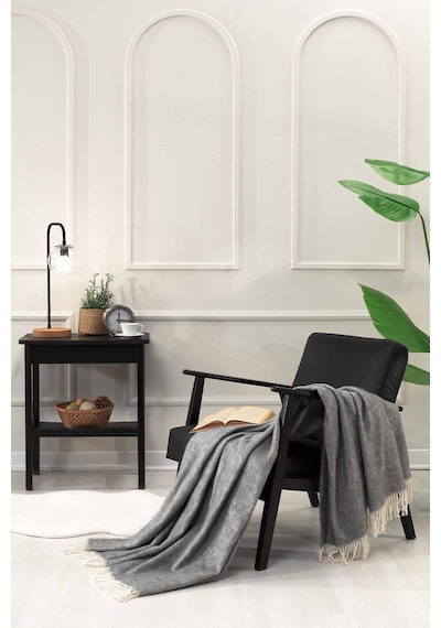 Bliss Battaniye 130x170 Cm Gri