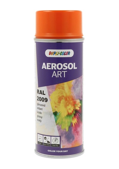 Dupli-color Aerosol Art Ral 2009 Gl. 400 Ml Trafik Turuncu