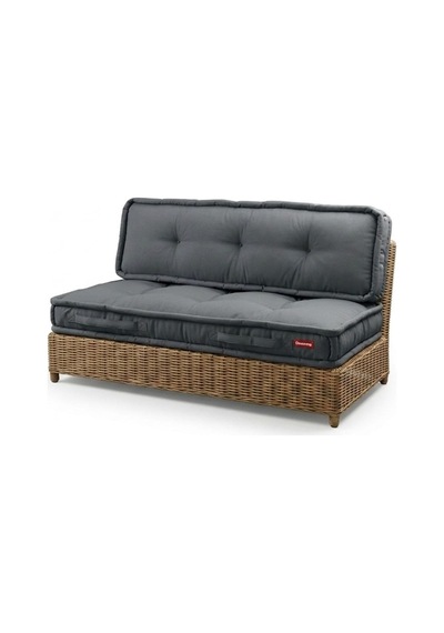 2'li Yer Minderi 60x120x14 Cm Palet Minderi, Bahçe Minderi, Oturma Minderi, Balkon Takımı Minderi Antrasit Diğer
