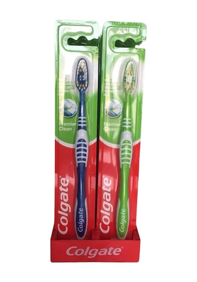 Colgate 12 Adet Colgate Premier Clean Diş Fırçası Orta