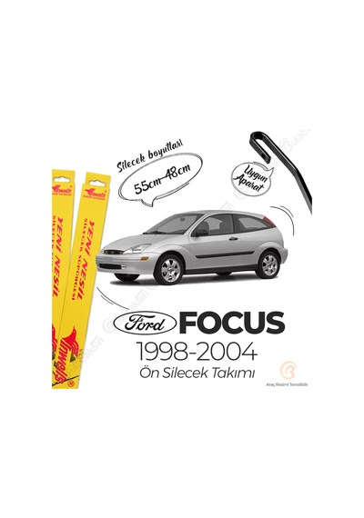 Ford Focus Muz Silecek Takımı 1998-2004 İnwells N11.1603