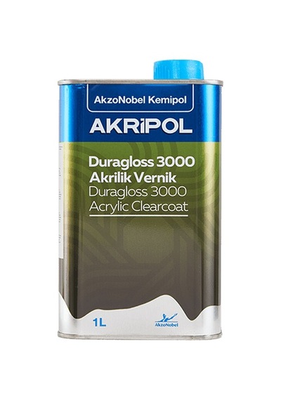 Akzonobel Akripol 2K Vernik Duragloss Clear 3000 1 Litre