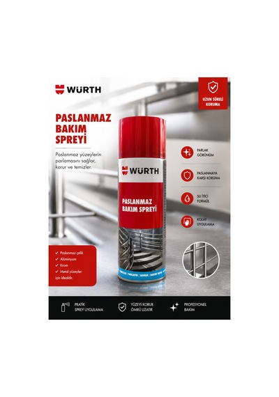 Paslanmaz Çelik Bakım Spreyi 400 Ml