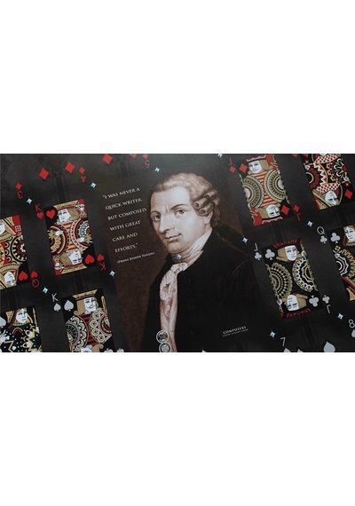 Npcc Noir Arts Franz Joseph Haydn Premium Oyun Kağıdı Koleksiyonluk İskambil Kartları