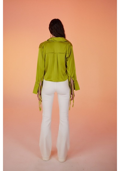 Holly Lolly Cutout Jean Pantolon Beyaz