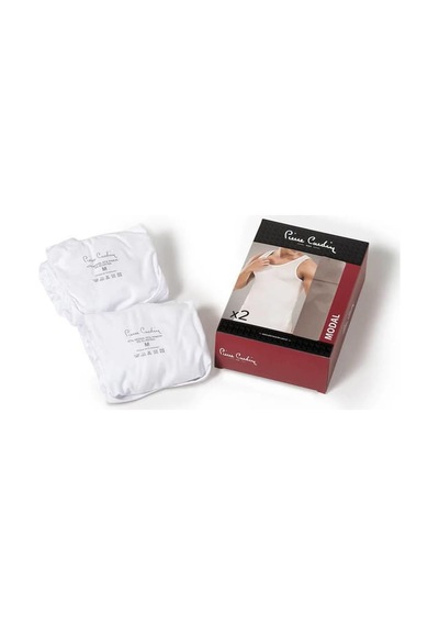 Pierre Cardin Erkek 2'li Stretch Atlet Beyaz