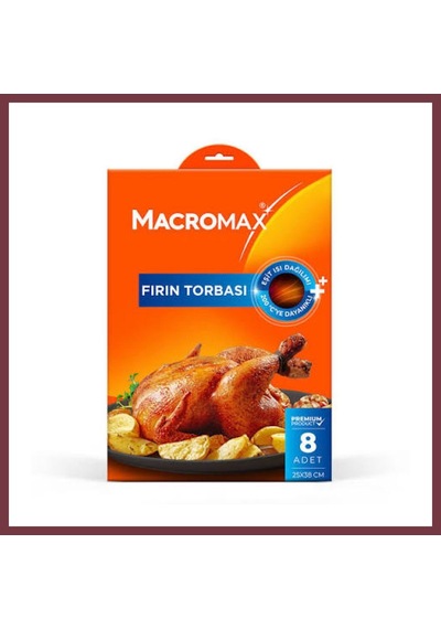 Storeşahin Macromax Fırın Torbası 8 Li Shn0720 Çok Renkli