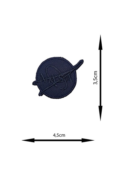 Ütü Ile Yapışan Arma - Patch - Delik Yama Set-2 Modeli Lacivert 4'lü Set - 327555497
