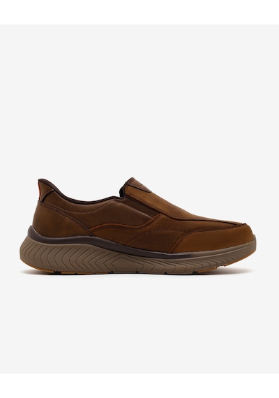 Skechers Arch Fıt Crosser Erkek Kahverengi Günlük Ayakkabı 205869 Cdb
