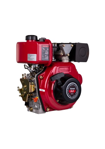 Weima WM173F 5.5HP İpli Çapa Tip Frezeli Dizel Motor