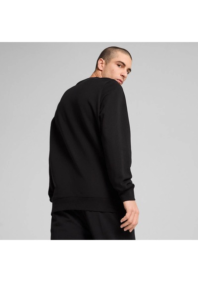 Puma Ess Elevated Crew Siyah Erkek Sweatshirt 684727-01 Siyah