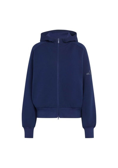 Adidas W Sl Fz Hd Mavi Kadın Sweatshirt Kr2747