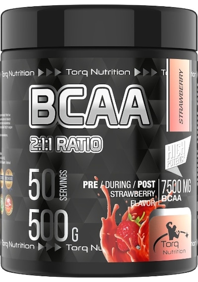 Torq Nutrition BCAA 500 G Çilek Aromalı