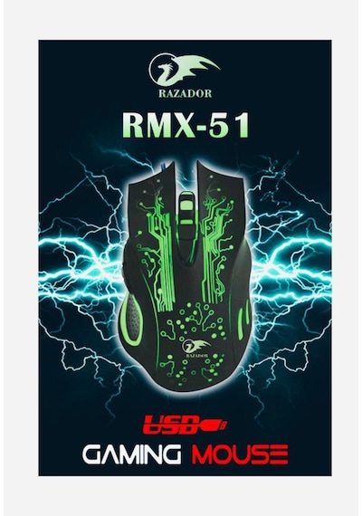 Razador RMX-51 Işıklı Oyuncu Gaming Mouse