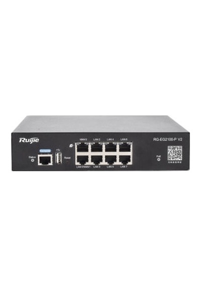 Ruijie Rg Eg2100 P V2 Gateway 8 Ge Ports 7X Poe/Po