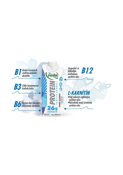Protein Süt Karışık Set 500 Ml X 12 Adet