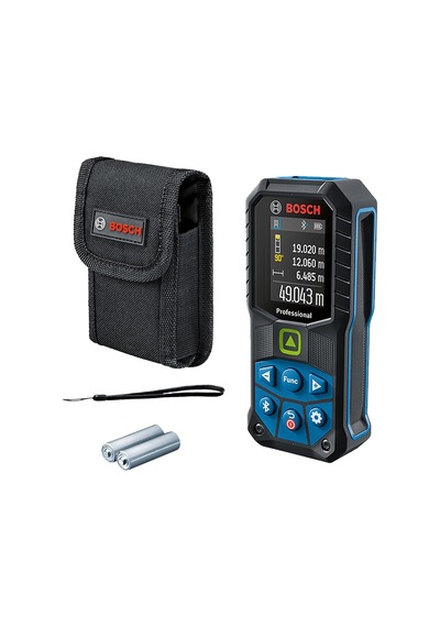 Ayrex Measurement Measurement Glm 50-27 Cg Yeşil Lazerli Uzaklık Ölçer, 50 Metre, Koruma Çantası, El Kayışı, 2