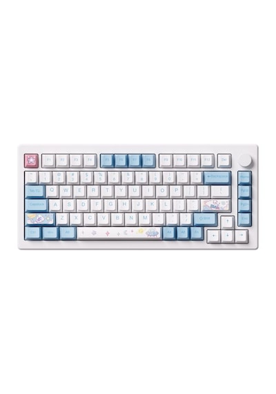 Akko MOD 007 HE PC Stellar Journey Hall Effect Cream Yellow Magnetic Switch RGB Mekanik Oyuncu Klavye