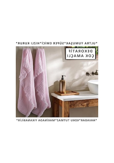 Yumuşak Pamuklu 90x180 Cm Lüks Plaj Havlusu, Hafif Ve İnce Açık Bej